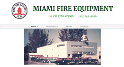 Desktop Screenshot of miamifire.com